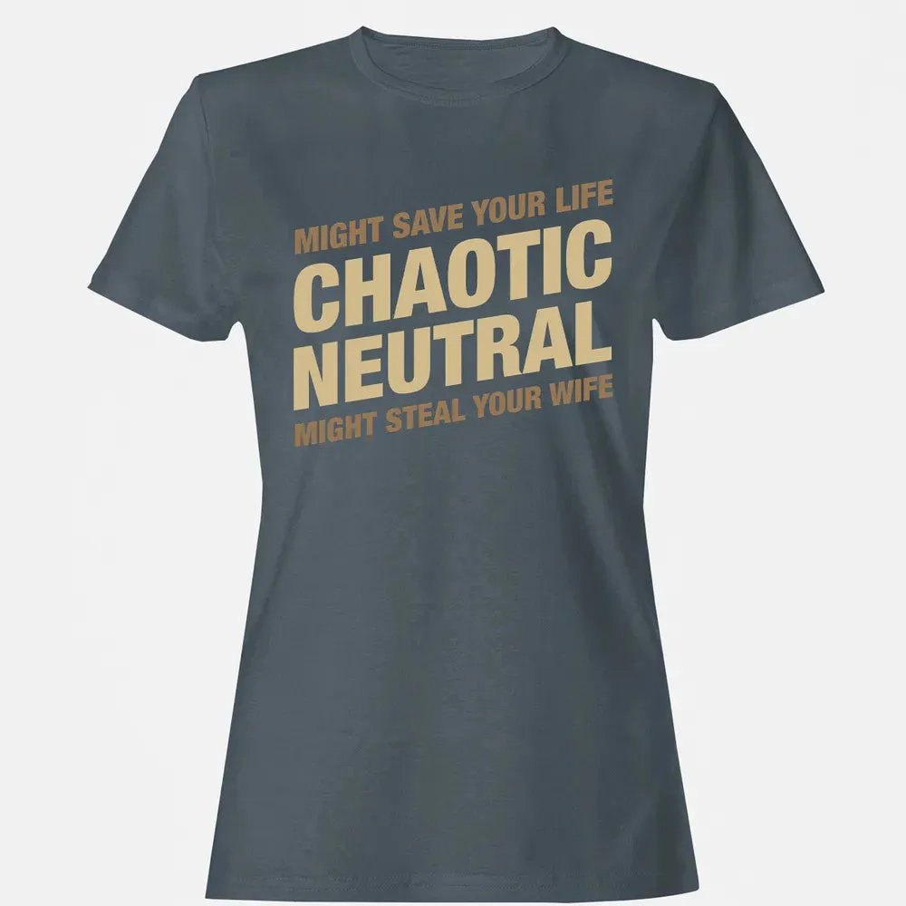 Might Save Your Life Might Steal Your Wife Women's T-shirt - 3