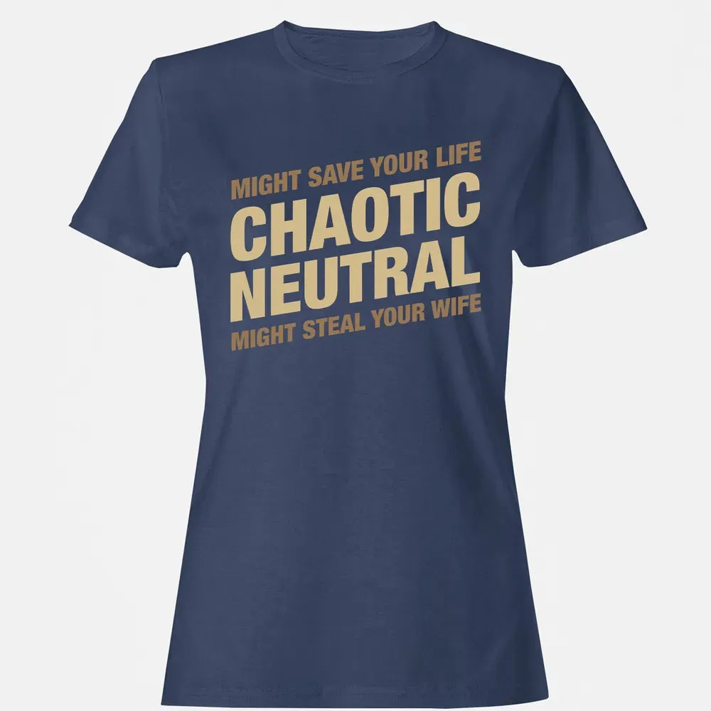 Might Save Your Life Might Steal Your Wife Women's T-shirt - 10