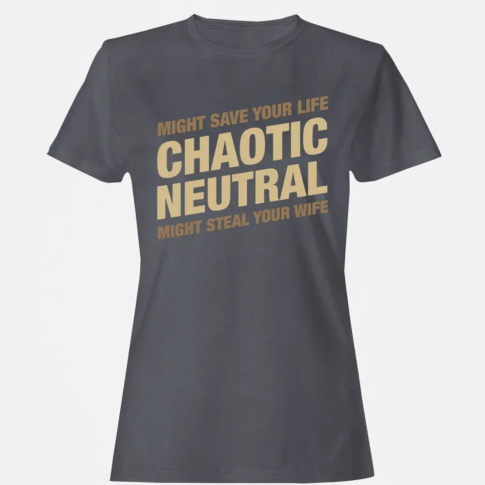 Might Save Your Life Might Steal Your Wife Women's T-shirt - 5