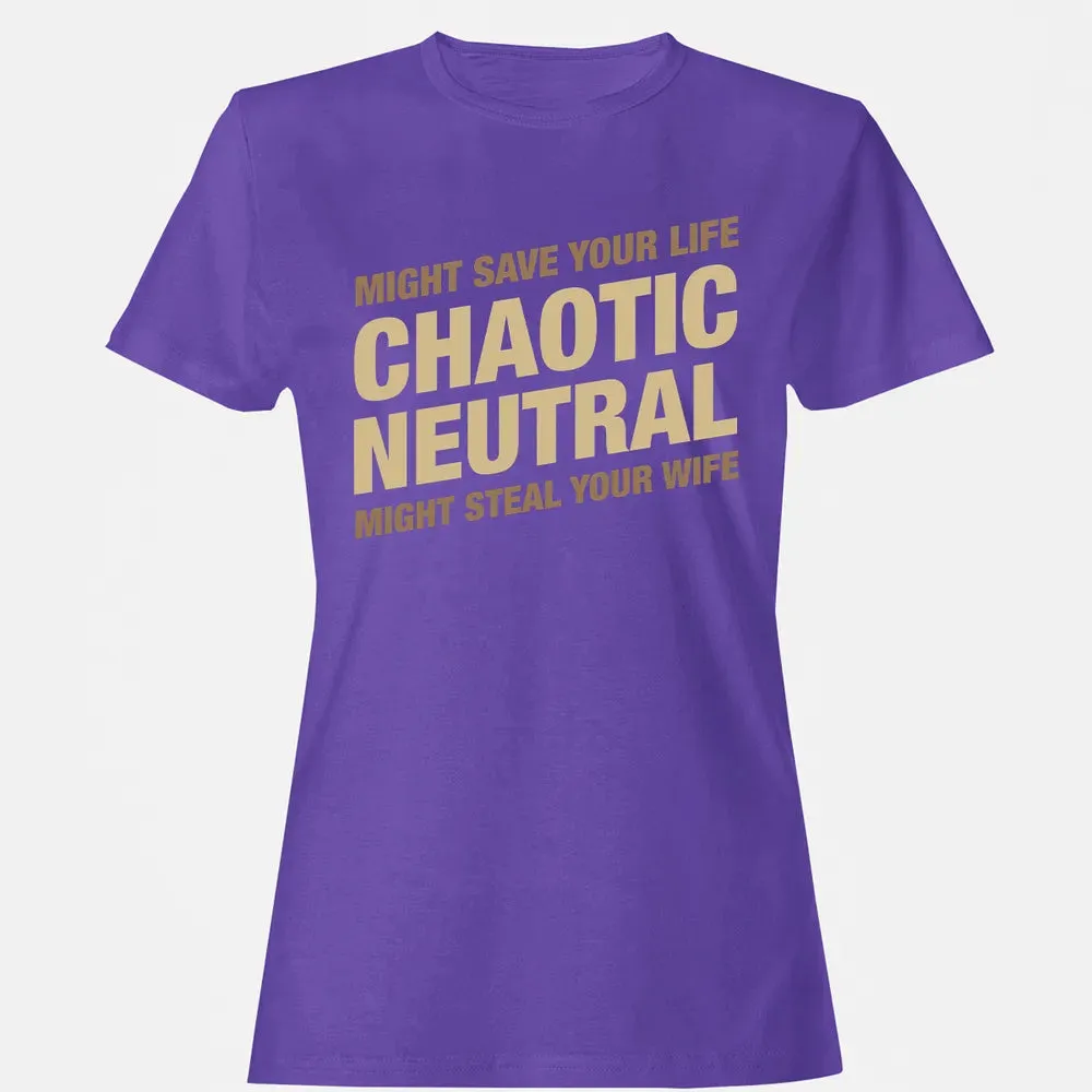 Might Save Your Life Might Steal Your Wife Women's T-shirt - 12
