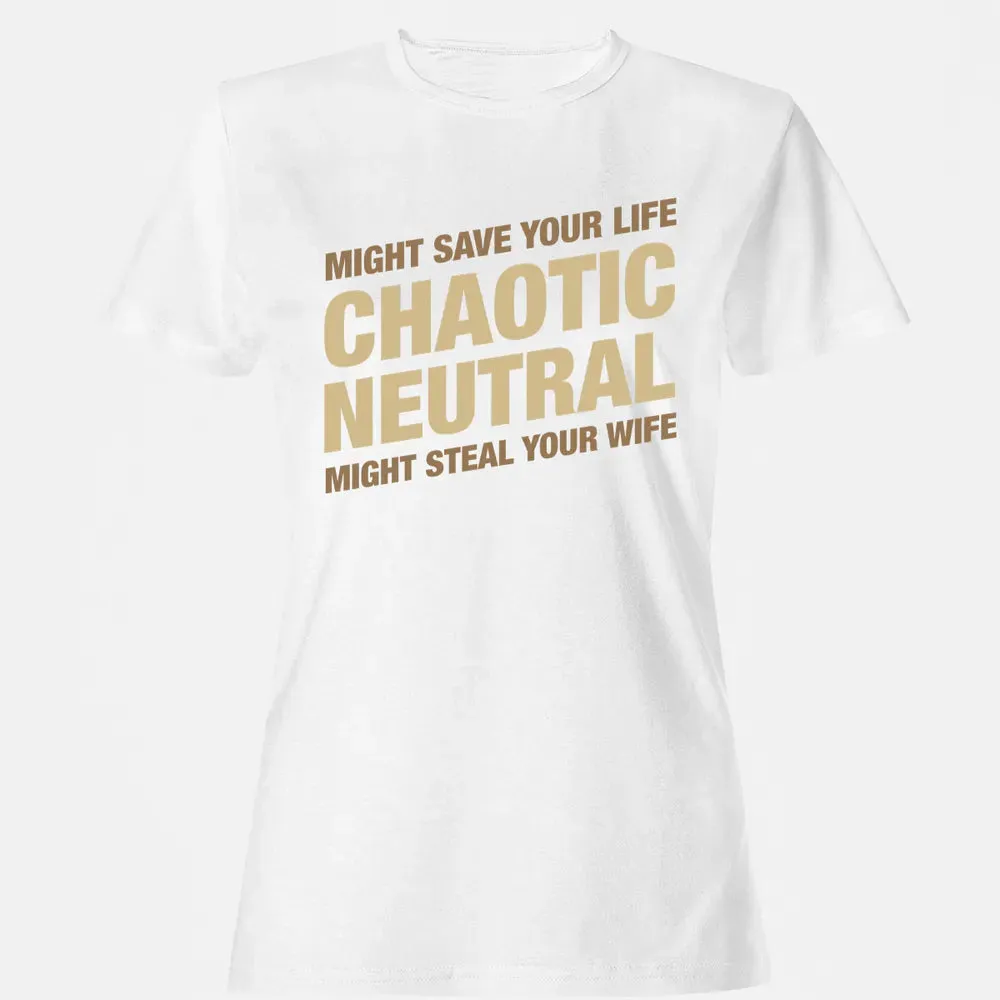 Might Save Your Life Might Steal Your Wife Women's T-shirt - 16