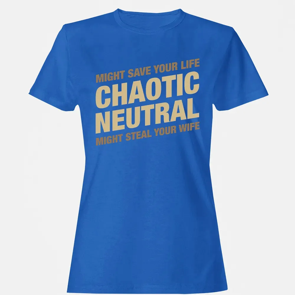 Might Save Your Life Might Steal Your Wife Women's T-shirt - 14