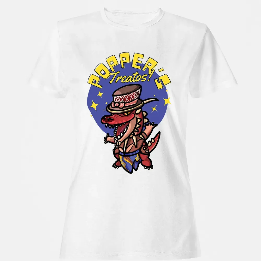 Popper's Treatos Women's T-shirt - 16