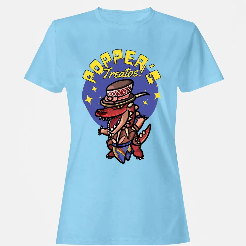 Popper's Treatos Women's T-shirt - 8