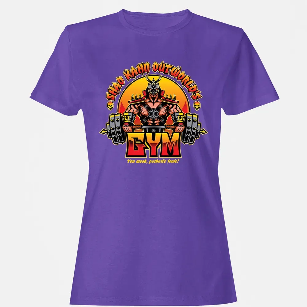 Shao Kahn Outworlds Gym Women's T-shirt - 12