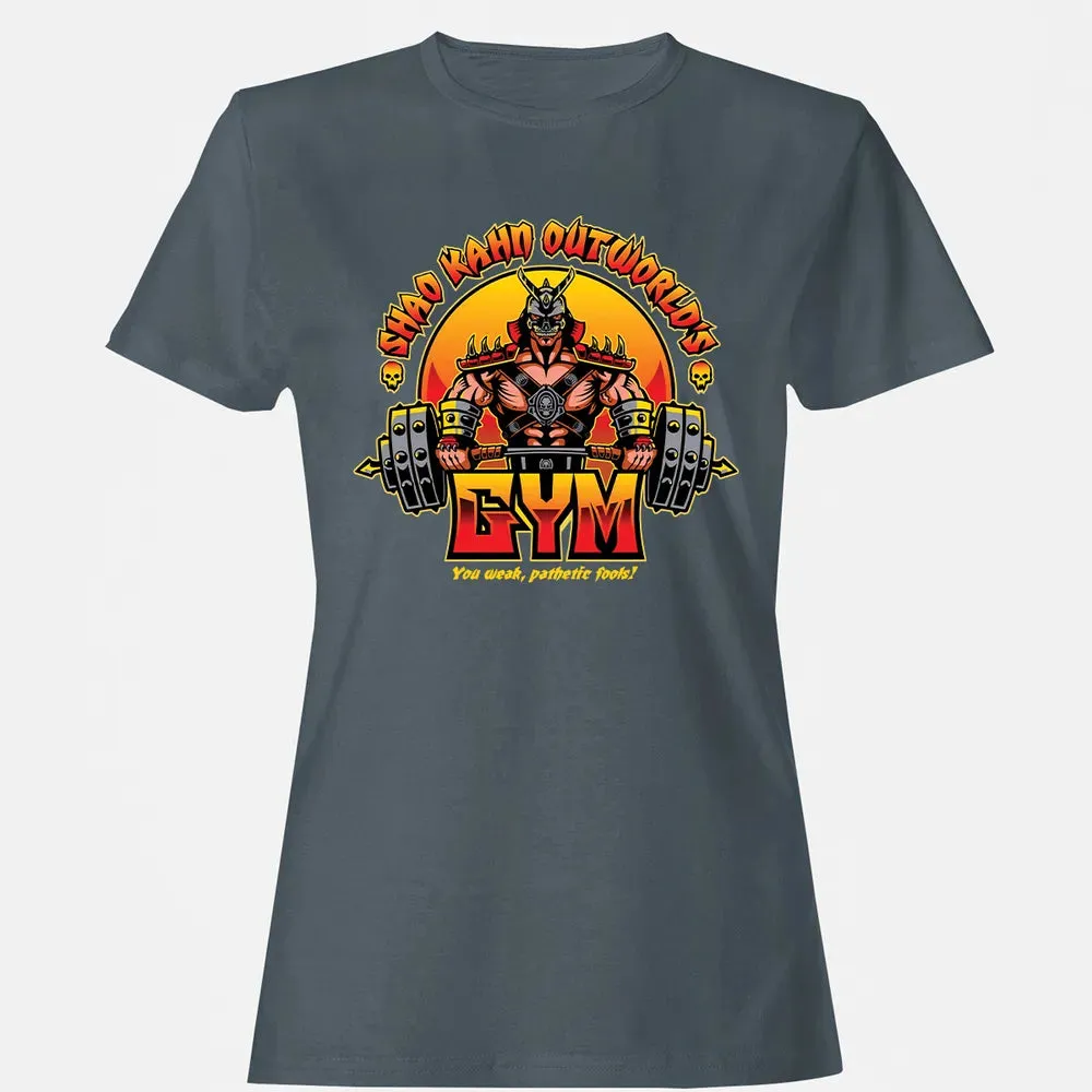 Shao Kahn Outworlds Gym Women's T-shirt - 3