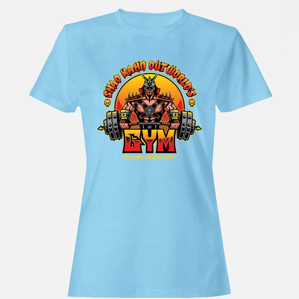 Shao Kahn Outworlds Gym Women's T-shirt - 8