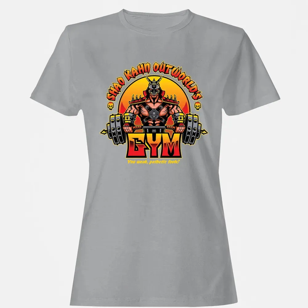 Shao Kahn Outworlds Gym Women's T-shirt - 15