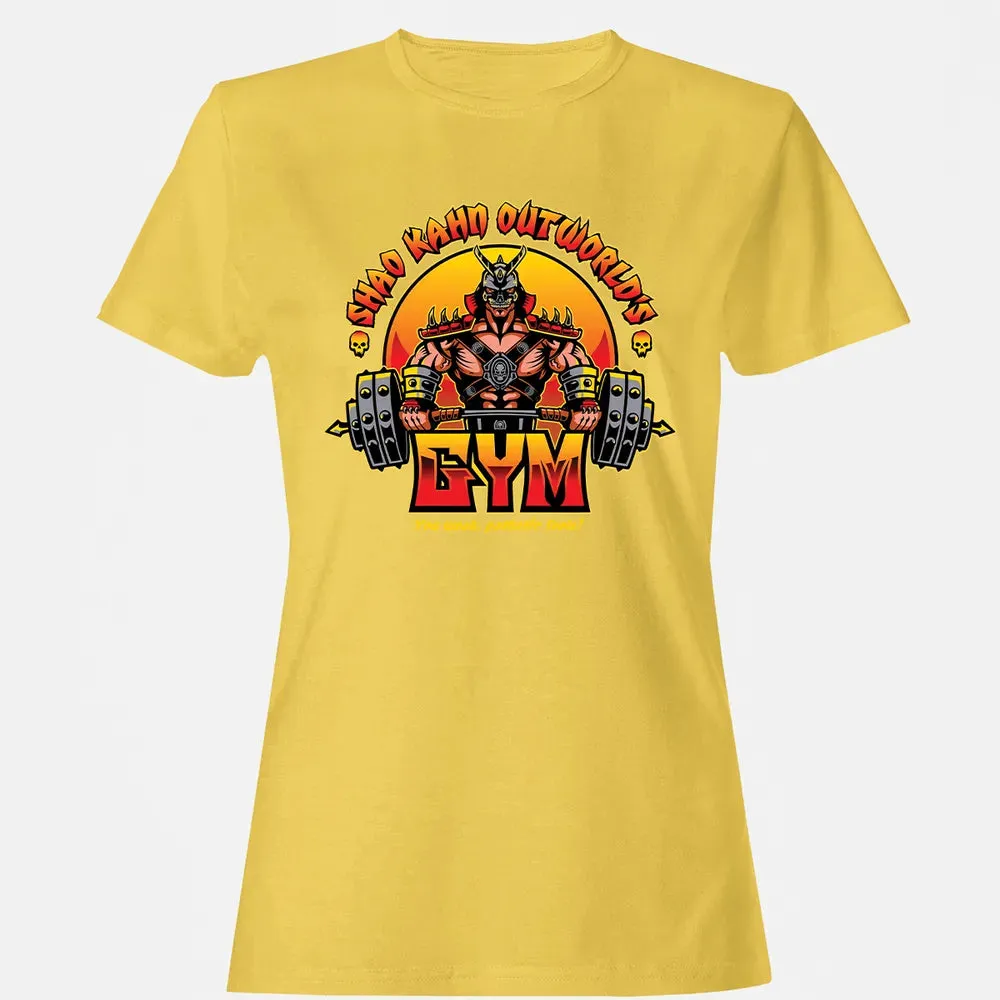 Shao Kahn Outworlds Gym Women's T-shirt - 4