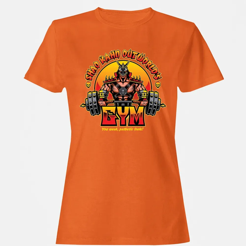 Shao Kahn Outworlds Gym Women's T-shirt - 11