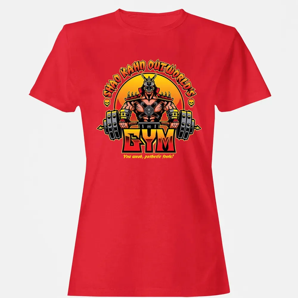 Shao Kahn Outworlds Gym Women's T-shirt - 13