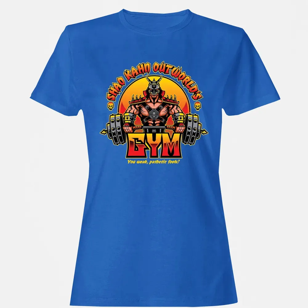 Shao Kahn Outworlds Gym Women's T-shirt - 14