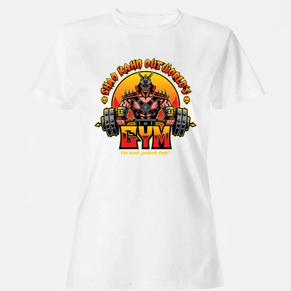 Shao Kahn Outworlds Gym Women's T-shirt - 16