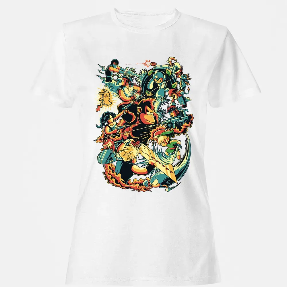 Retro Fight Women's T-shirt - 16