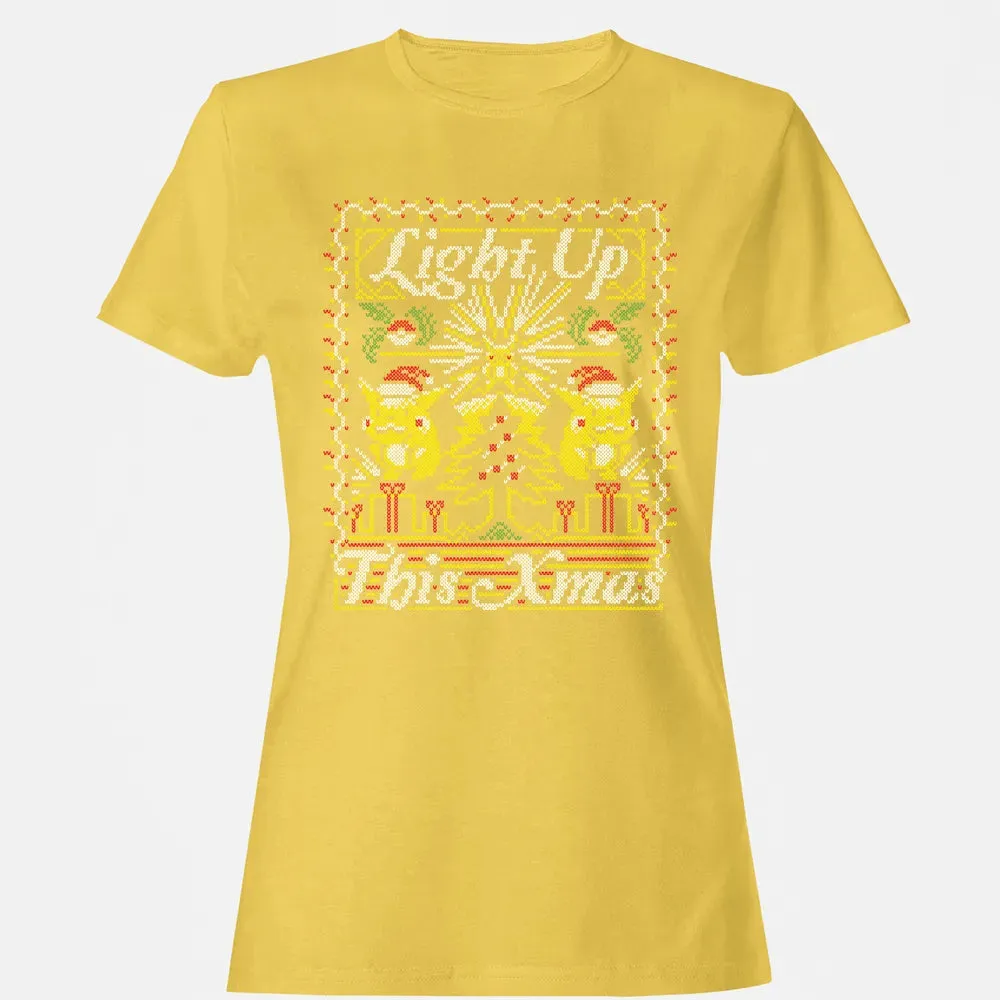 Light Up This Xmas Women's T-shirt - 4