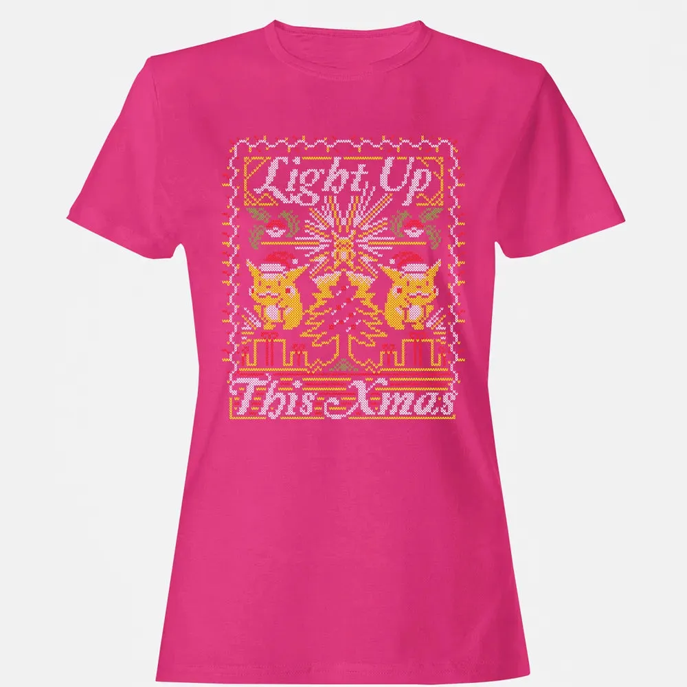 Light Up This Xmas Women's T-shirt - 6