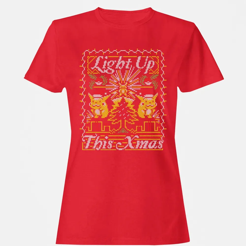 Light Up This Xmas Women's T-shirt - 13