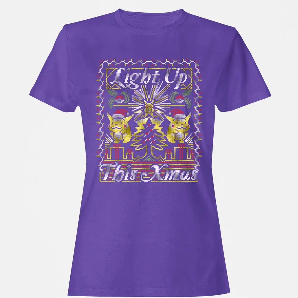 Light Up This Xmas Women's T-shirt - 12