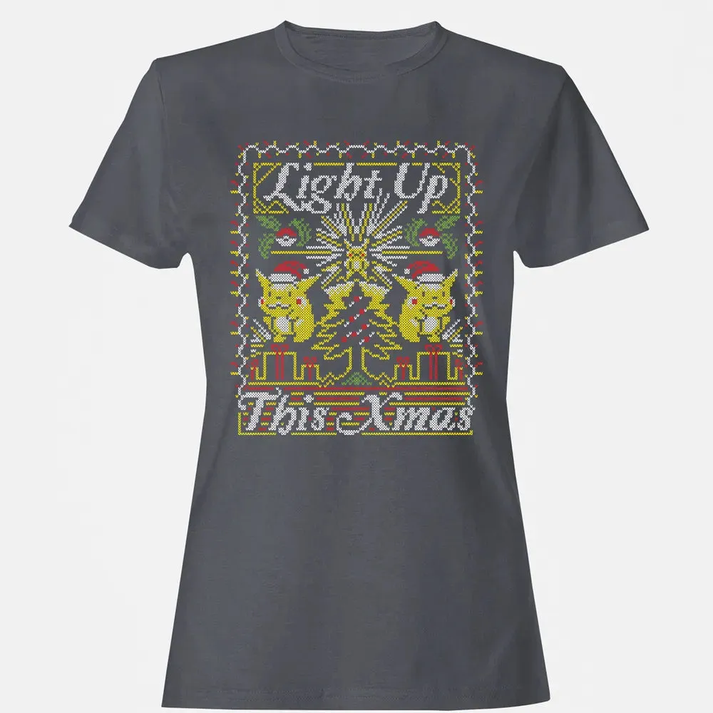 Light Up This Xmas Women's T-shirt - 5