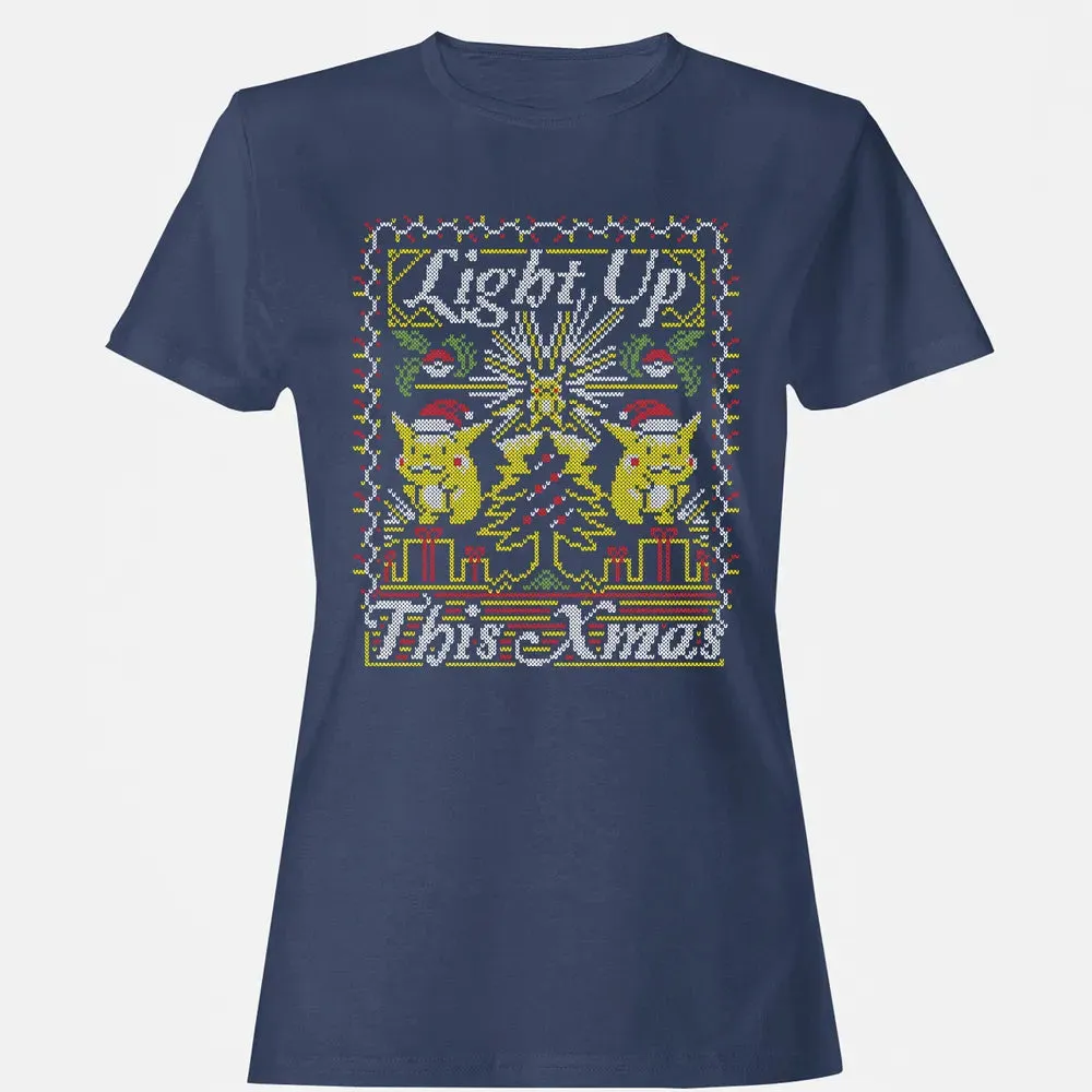 Light Up This Xmas Women's T-shirt - 10