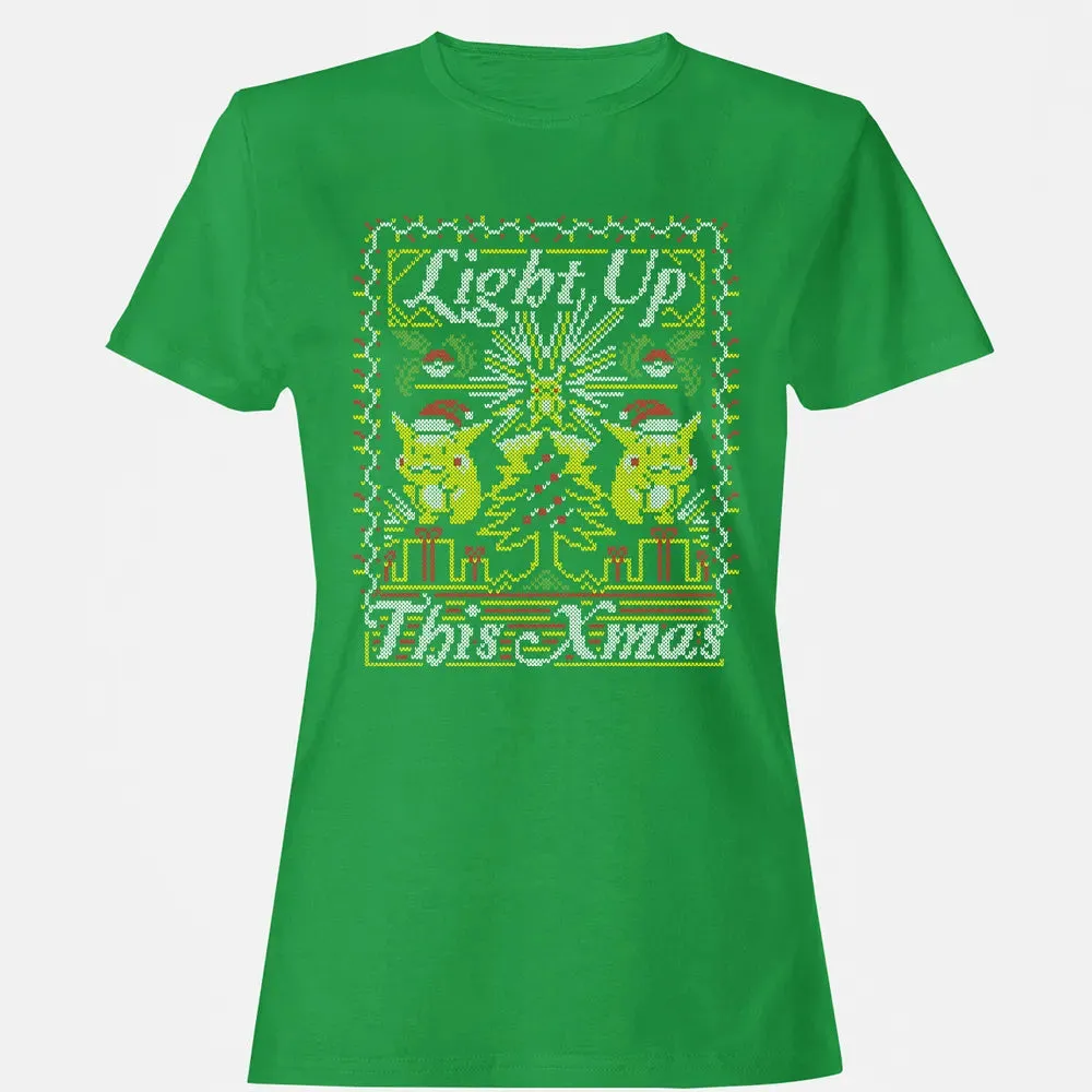 Light Up This Xmas Women's T-shirt - 7