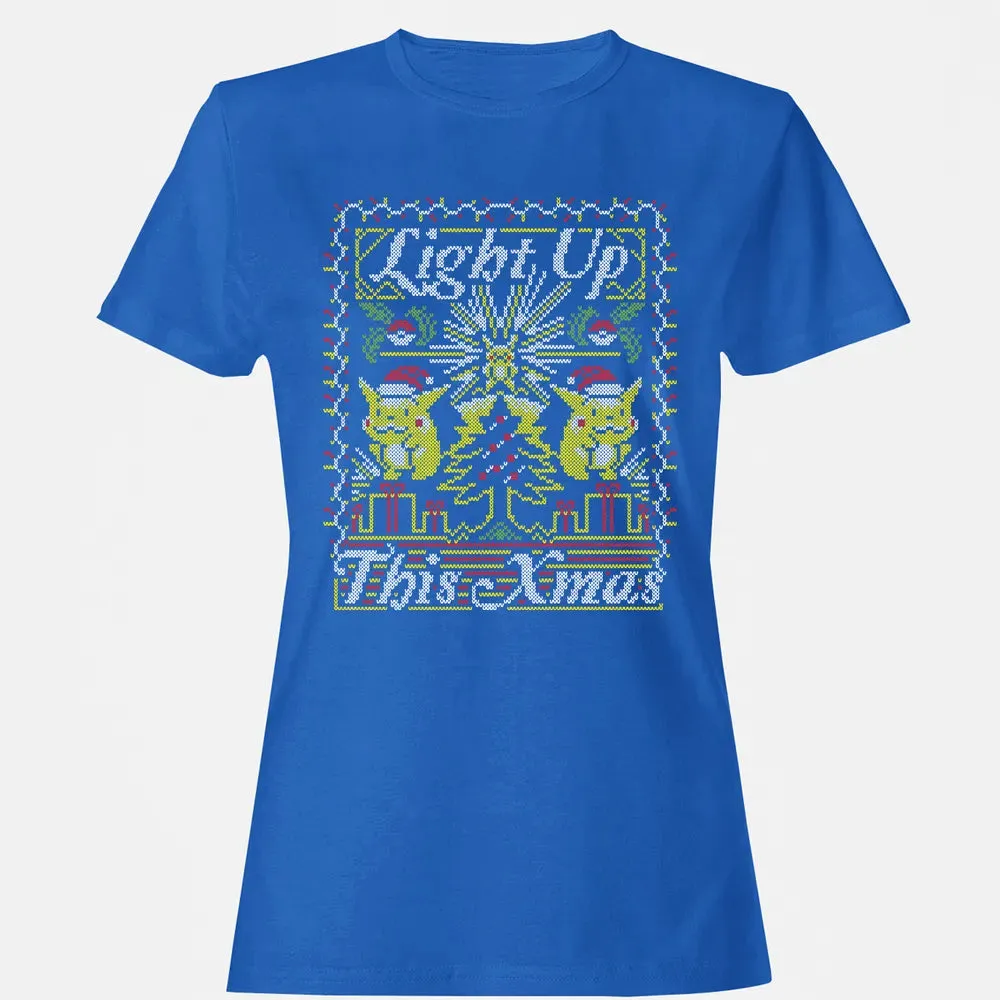 Light Up This Xmas Women's T-shirt - 14