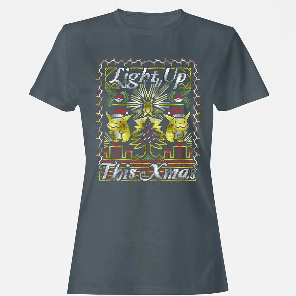 Light Up This Xmas Women's T-shirt - 3