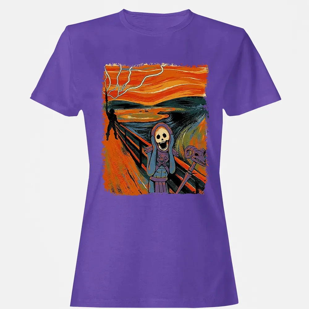 Skull Scream Women's T-shirt - 12