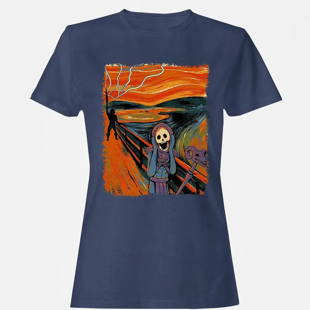 Skull Scream Women's T-shirt - 10