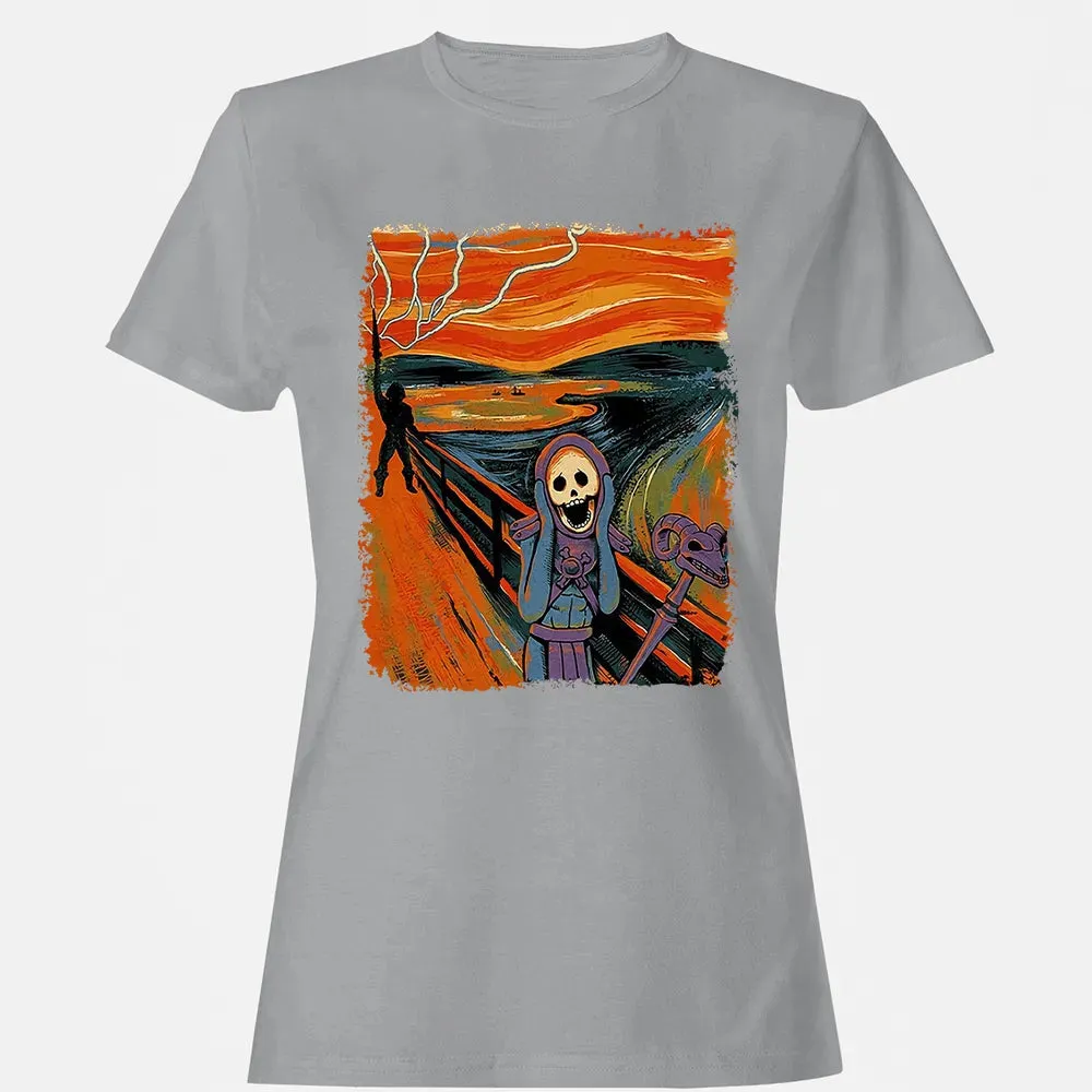 Skull Scream Women's T-shirt - 15