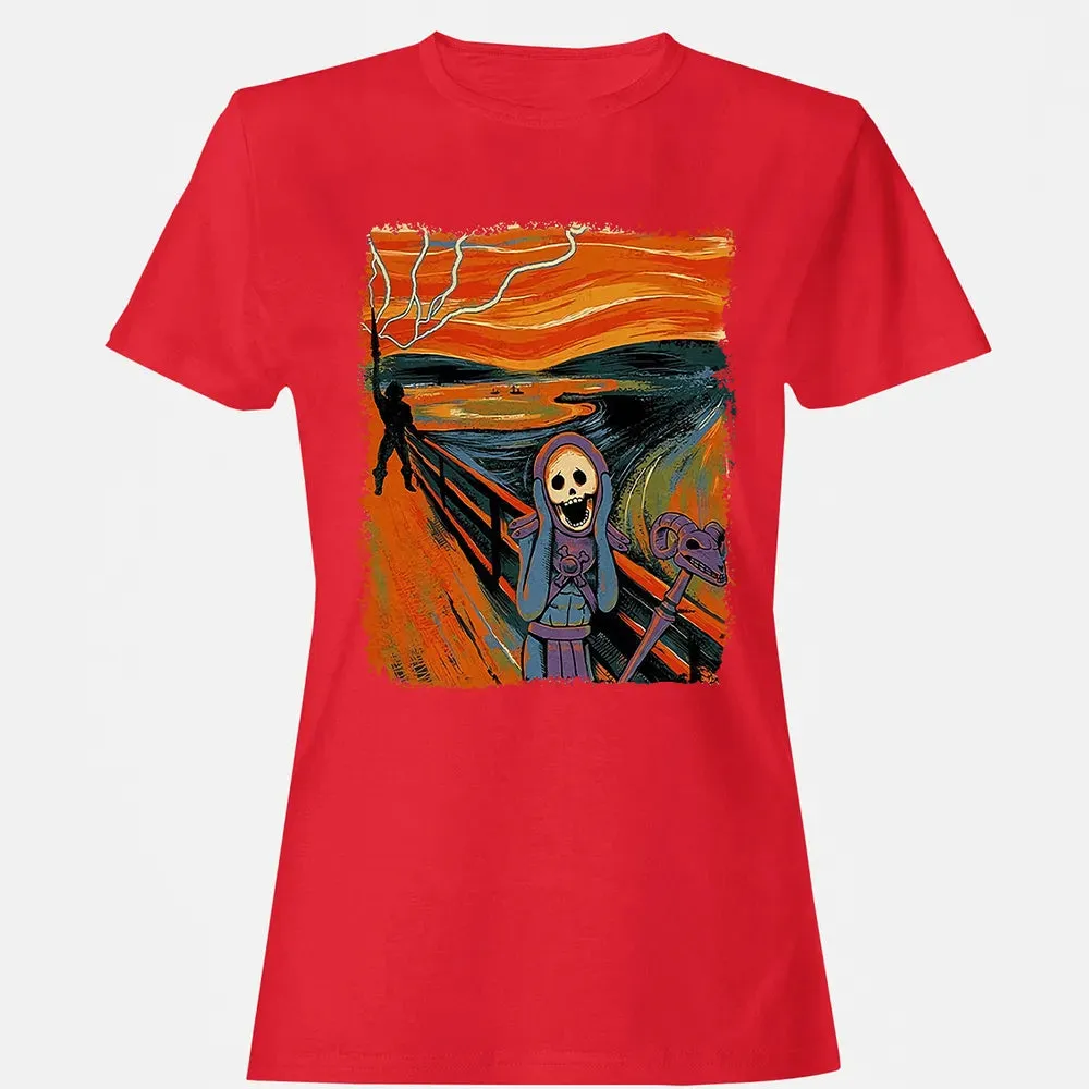 Skull Scream Women's T-shirt - 13