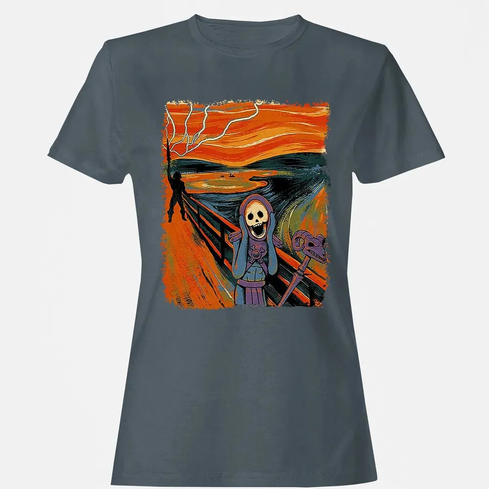 Skull Scream Women's T-shirt - 3