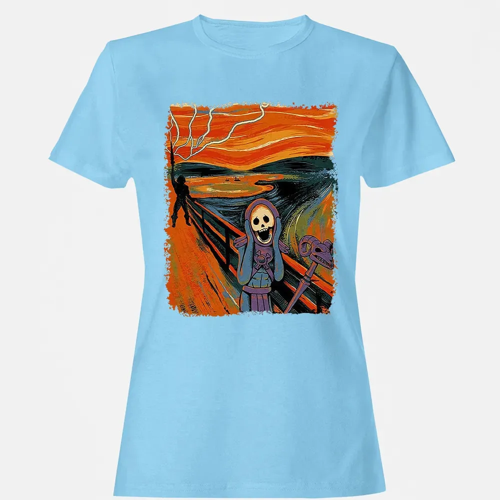 Skull Scream Women's T-shirt - 8