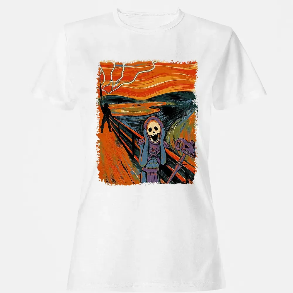 Skull Scream Women's T-shirt - 16