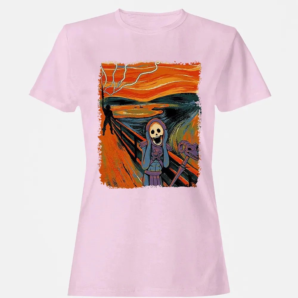 Skull Scream Women's T-shirt - 9