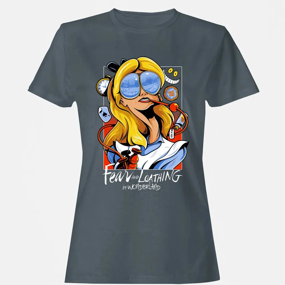 Fear and Loathing in Wonderland Women's T-shirt - 3