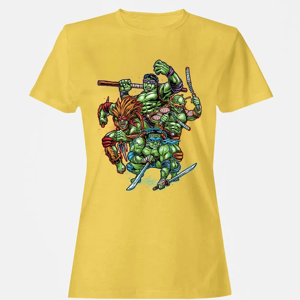 Green Ninjas Women's T-shirt - 4
