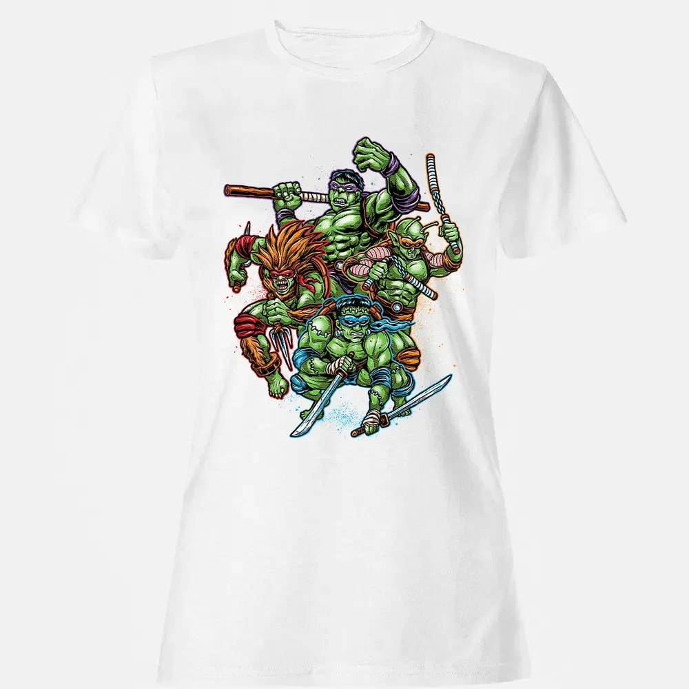 Green Ninjas Women's T-shirt - 16