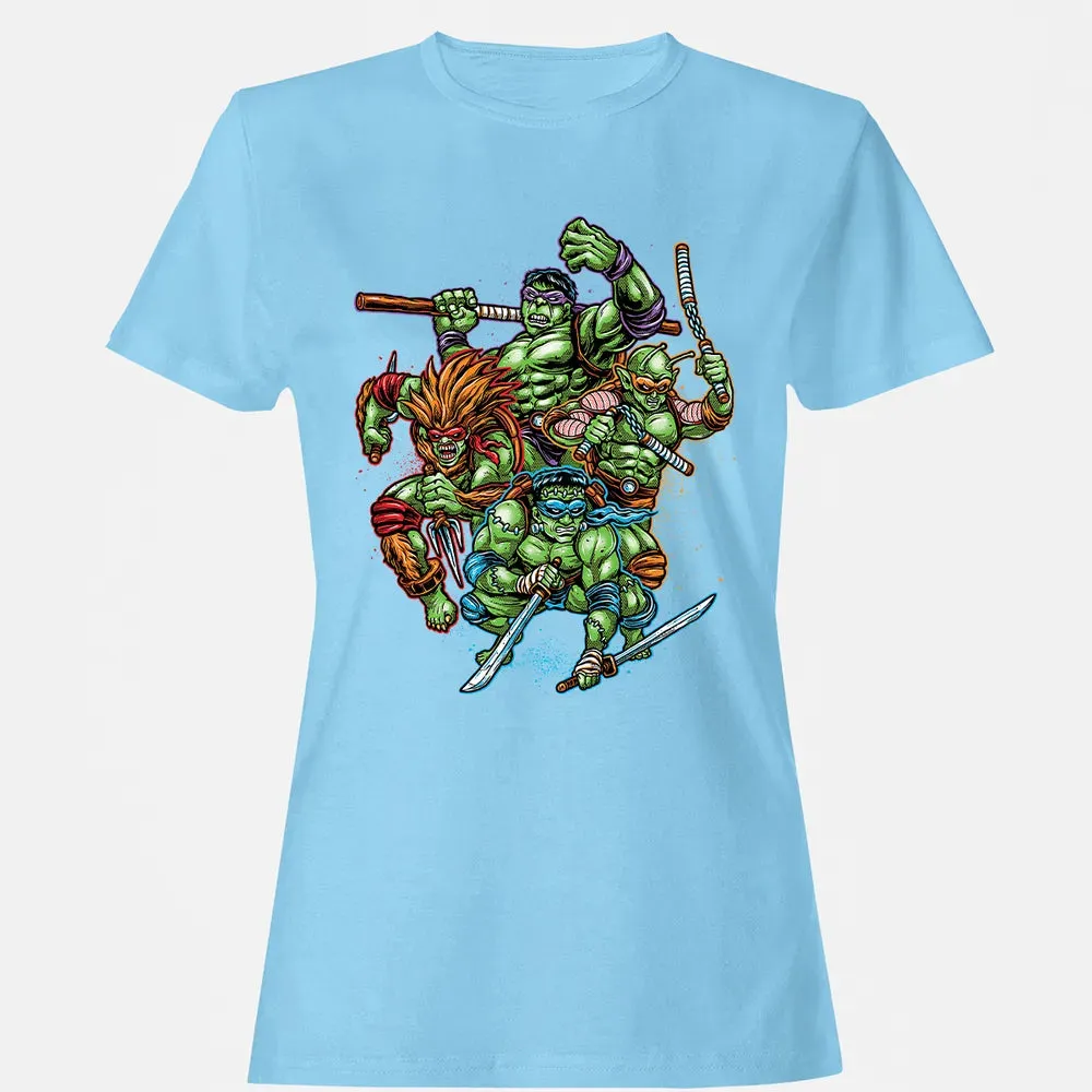 Green Ninjas Women's T-shirt - 8