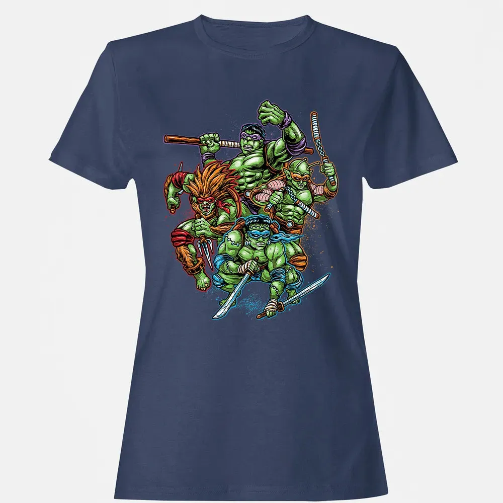 Green Ninjas Women's T-shirt - 10