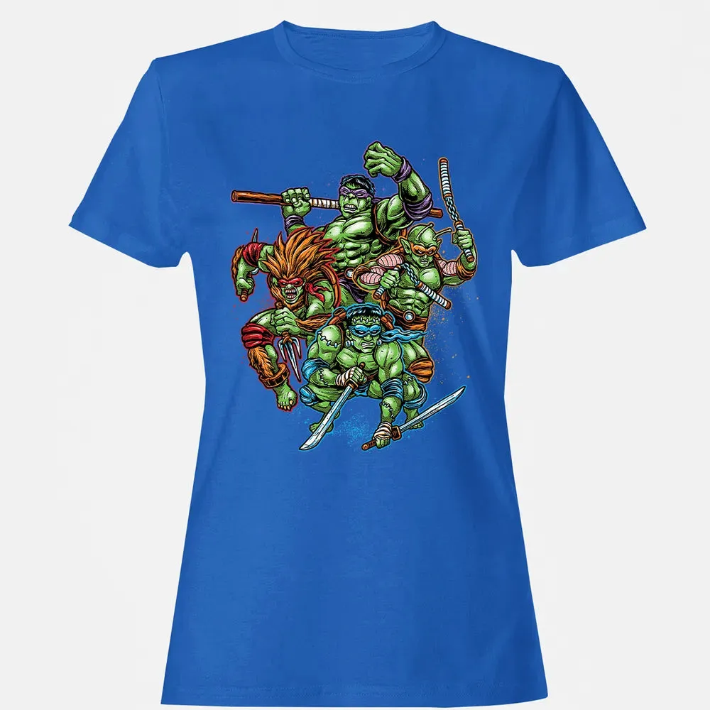 Green Ninjas Women's T-shirt - 14