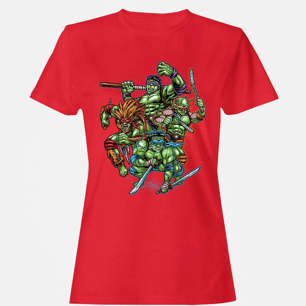 Green Ninjas Women's T-shirt - 13