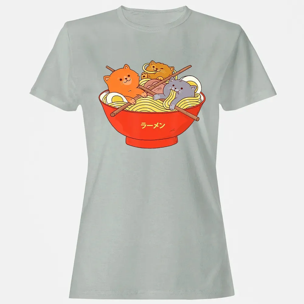 Kawaii Anime Ca Japanese Ramen Noodles Gift T Women's T-shirt - 2