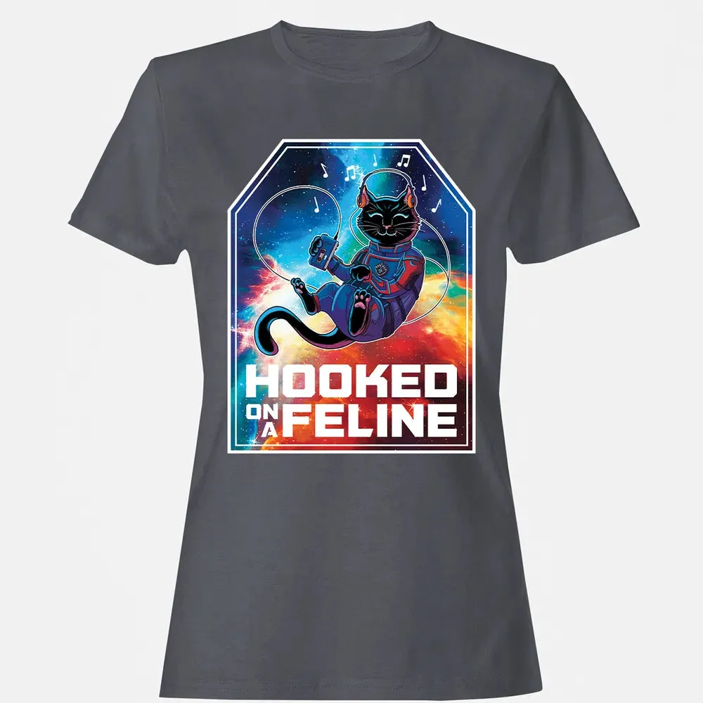 Hooked On A Feline Women's T-shirt - 5