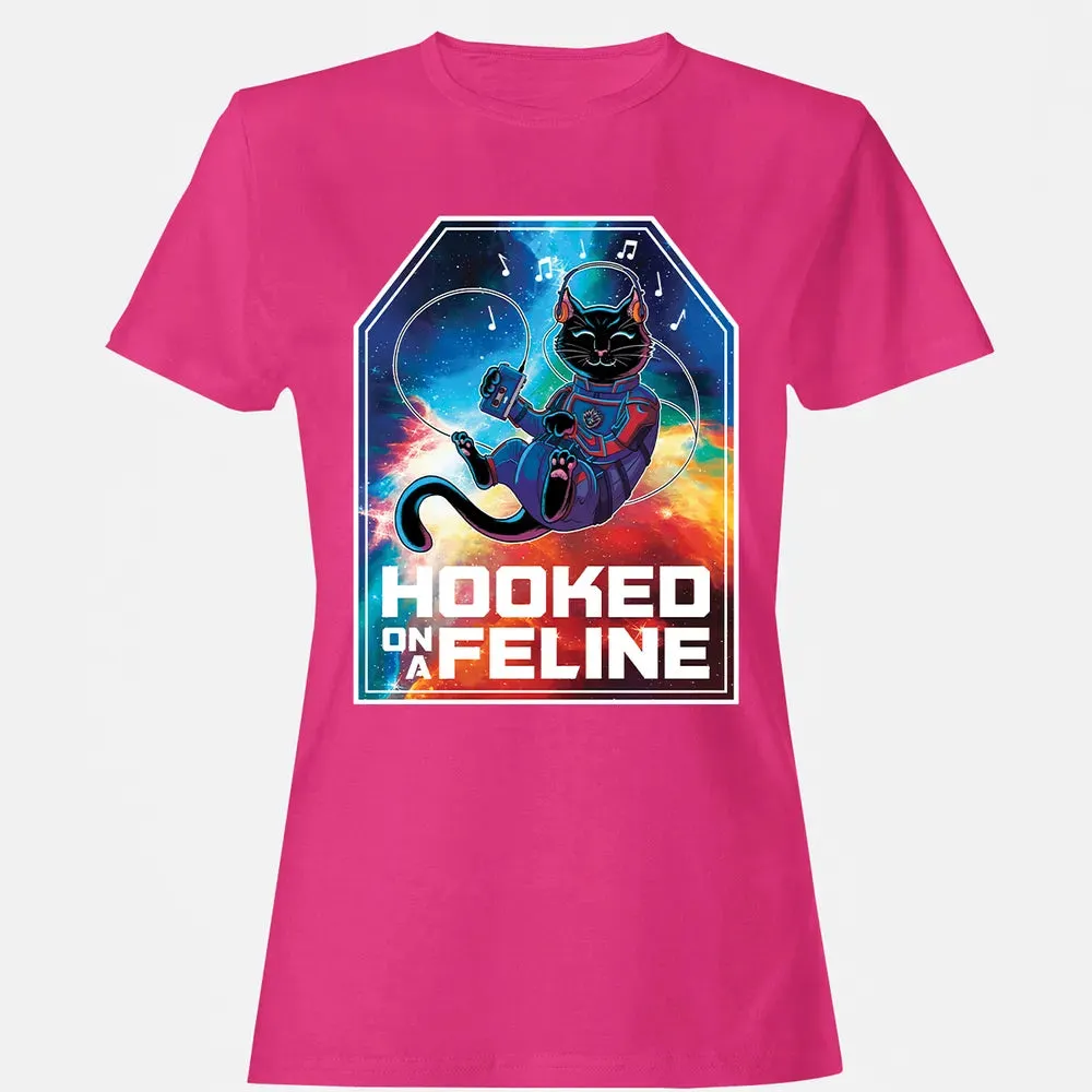 Hooked On A Feline Women's T-shirt - 6