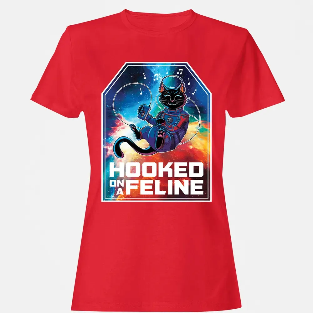 Hooked On A Feline Women's T-shirt - 13