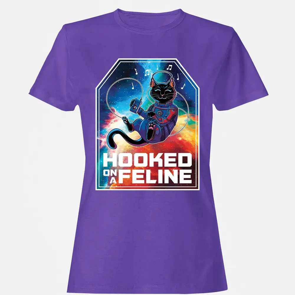 Hooked On A Feline Women's T-shirt - 12