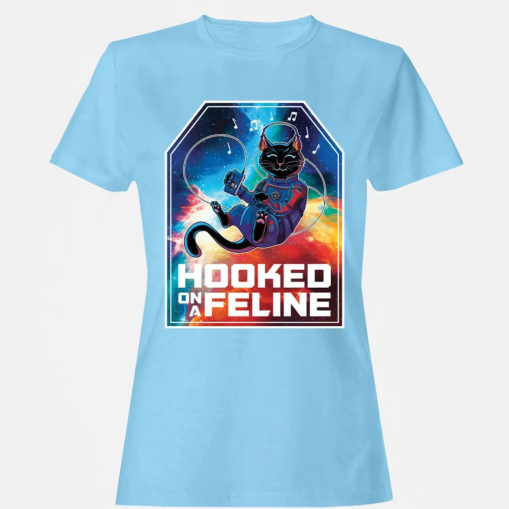 Hooked On A Feline Women's T-shirt - 8