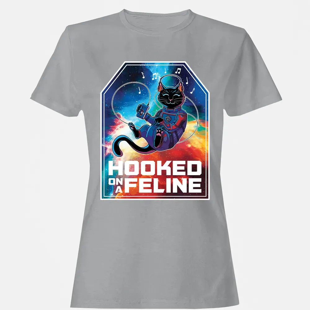 Hooked On A Feline Women's T-shirt - 15