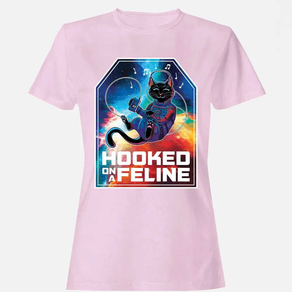 Hooked On A Feline Women's T-shirt - 9